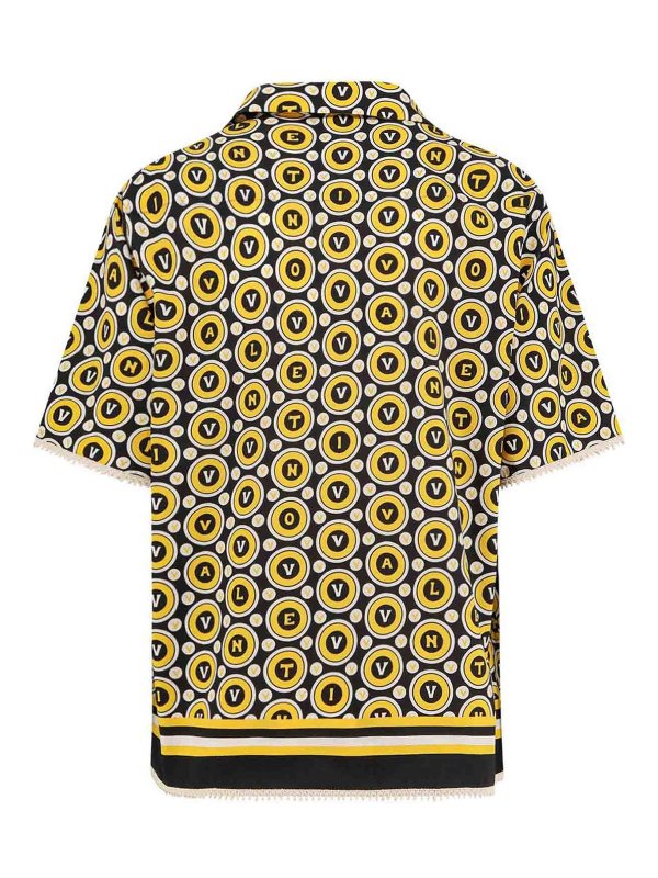 VALENTINO: shirts online - Bulles royales cotton popeline shirt