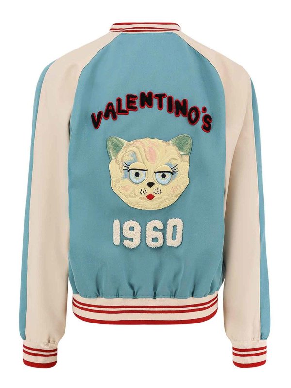 VALENTINO: bombers online - Bomber in virgin wool Le Chat de la Maison