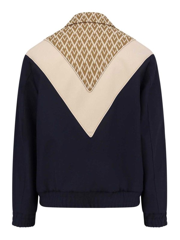 VALENTINO: giacche casual online - Giubbino In Lana E Cotone Toute La V