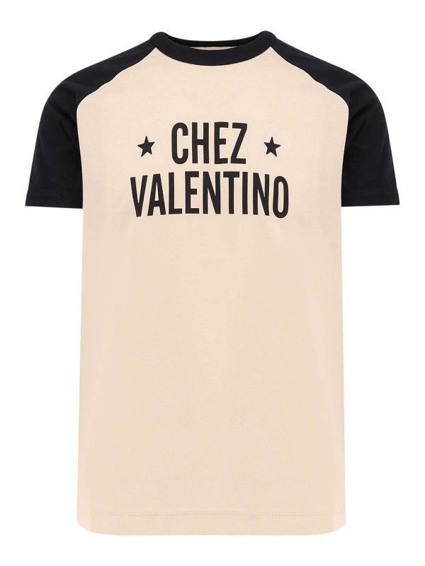 VALENTINO: T-shirts - T-Shirt - Weiß