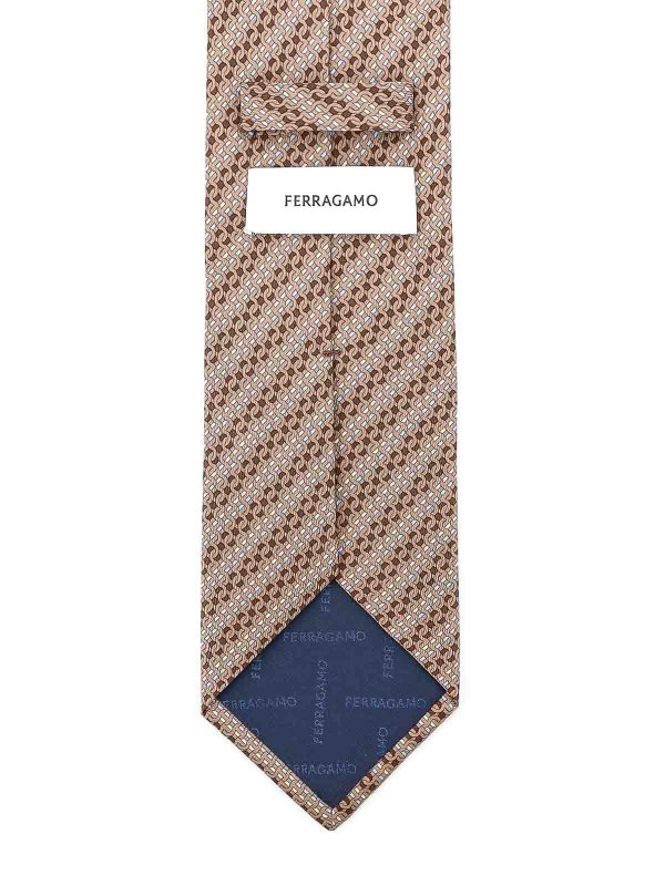 The Best Shops FERRAGAMO: Cravates & noeuds papillon - Cravate - Marron