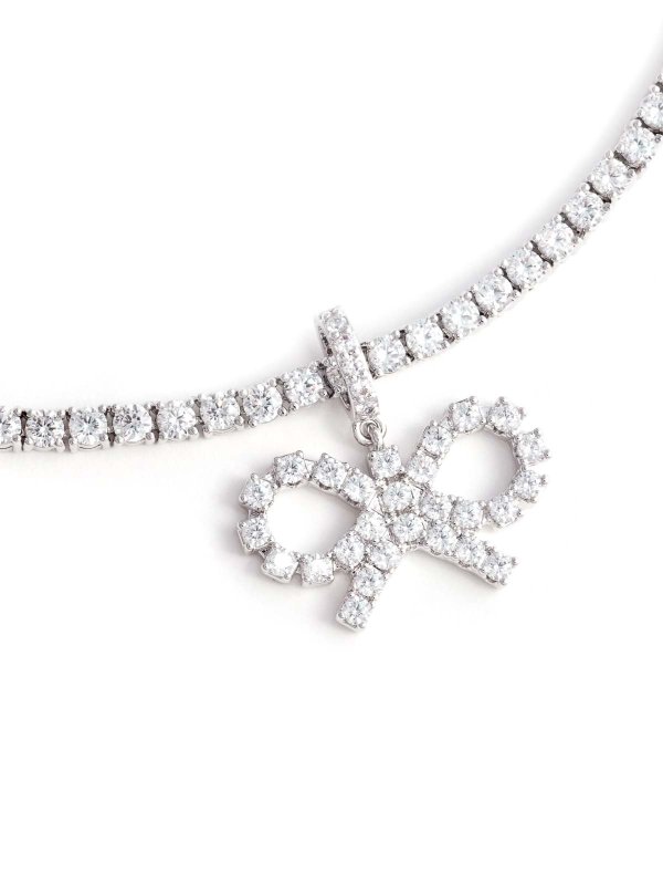 Self Portrait: Necklaces & Chokers online - Brass necklace with crystals