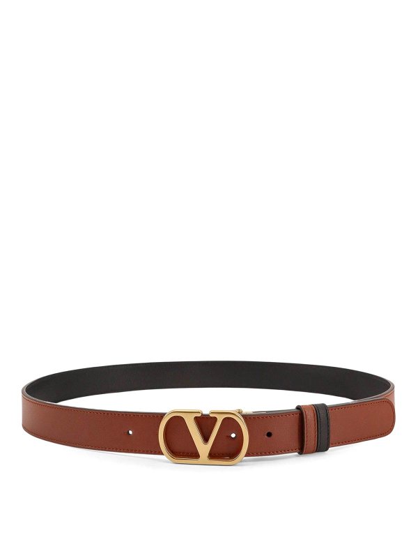 VALENTINO GARAVANI: belts - Leather belt