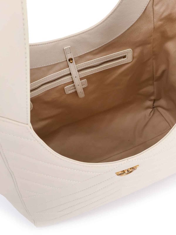 Shoulder bag in stunned leather shop online: Pinko