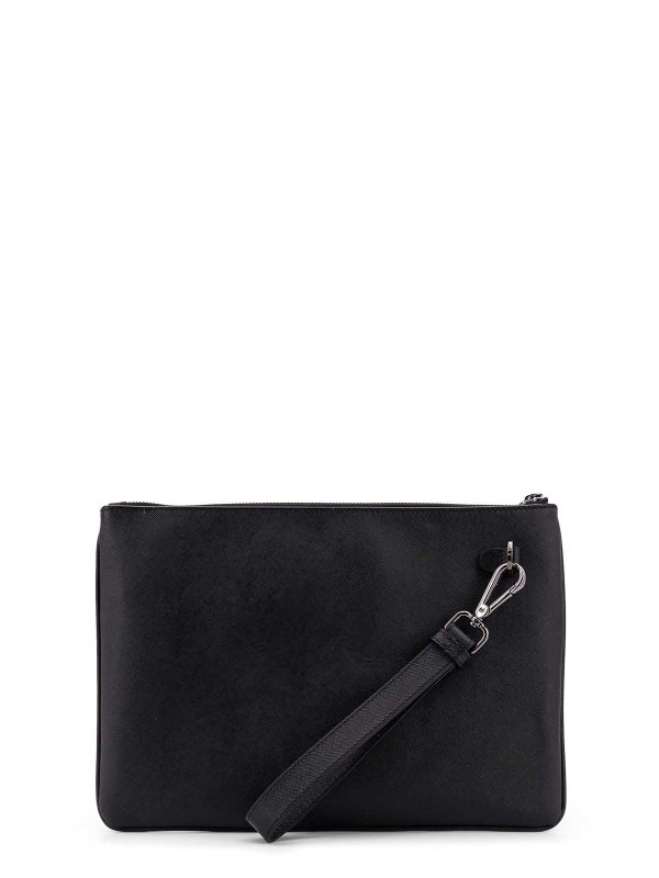KITON: Clutch online - Pochette - Noir