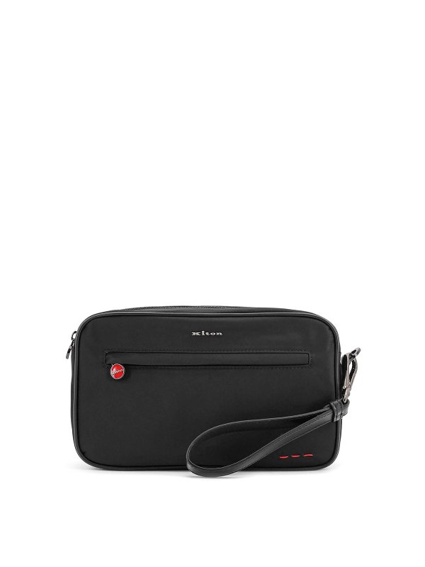 KITON: Bolso clutch - Bolso Clutch - Negro