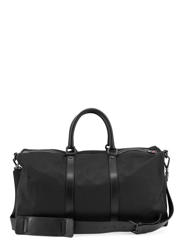 KITON: Luggage & Travel bags online - Nylon bag with leather inserts
