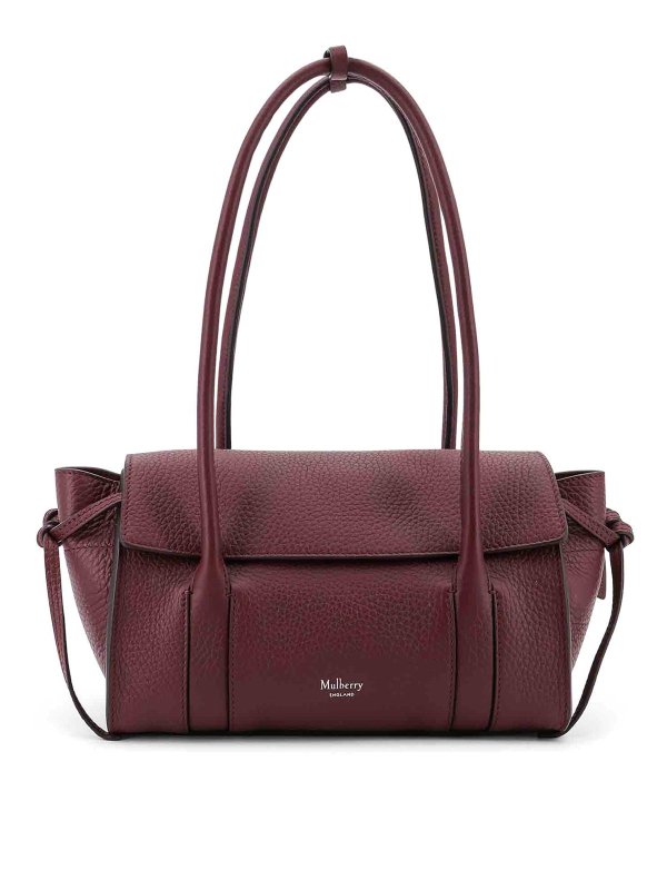 MULBERRY: cross body bags - Leather shoulder bag with logo