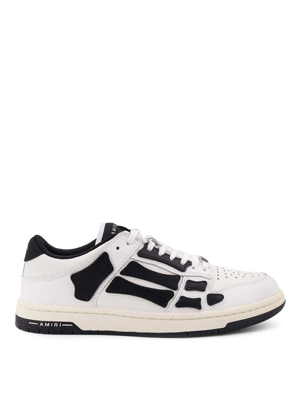 AMIRI: sneakers - Sneakers In Pelle Skel Top Low