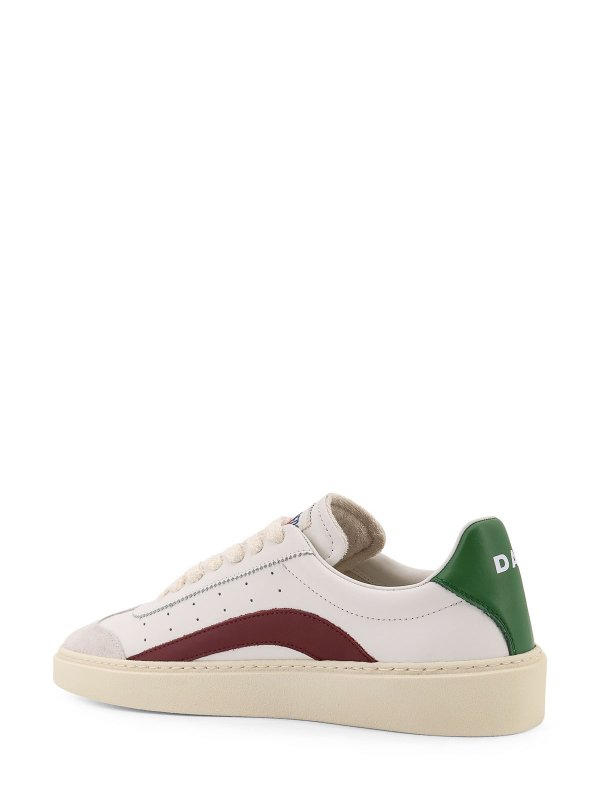 The Best Shops DSQUARED2: trainers - Low-top leather sneakers riders
