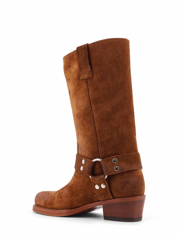 The Best Shops Paris Texas: boots - Stivali Waxed In Suede