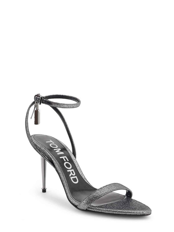 TOM FORD: Sandalen online - Sandalen - Silber