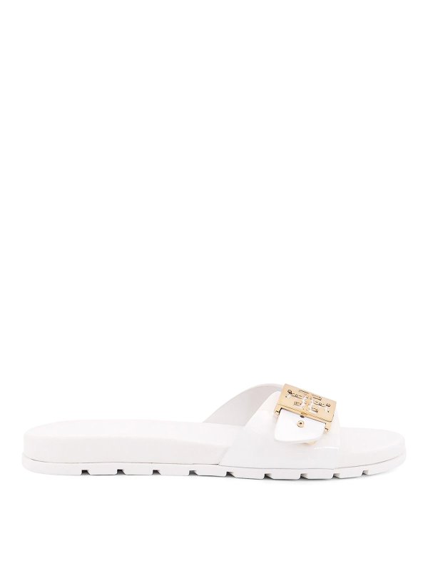 TORY BURCH: sandals - Slide Buckle in paint