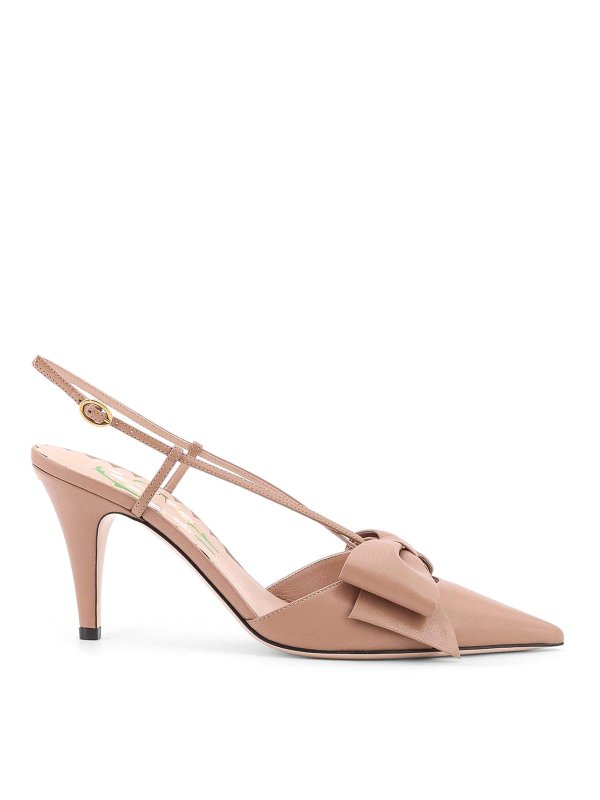 VALENTINO GARAVANI: Escarpins - Chaussures À Talon - Rose