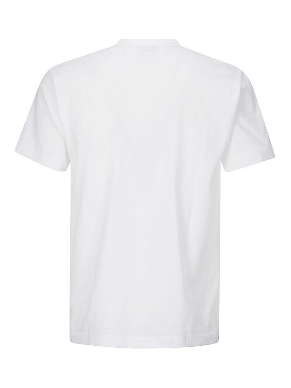 Comme des Garçons Play: T-shirts online - T-Shirt - Blanc