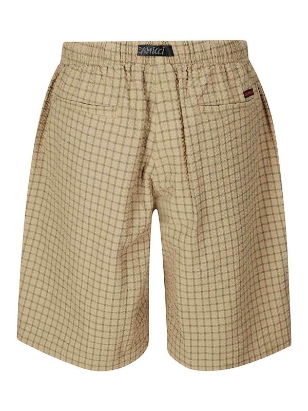 GRAMICCI: Trousers Shorts online - Og Seersucker Lagoon Short