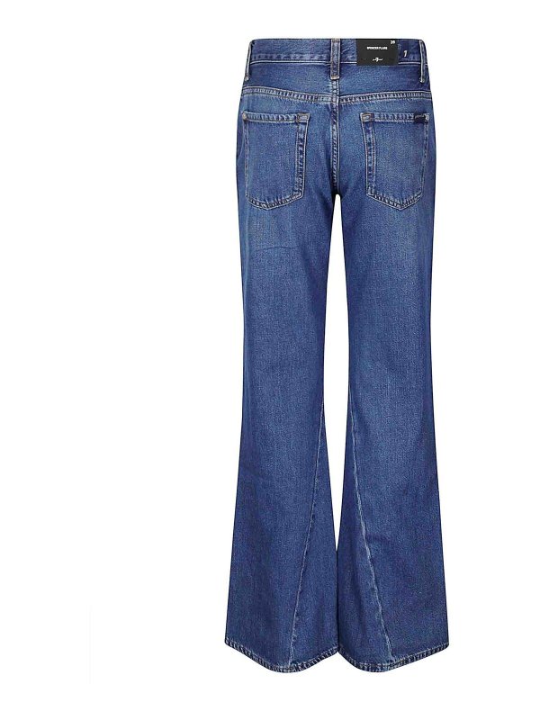 7 FOR ALL MANKIND: Jeans évasés online - Jean Bootcut - Bleu