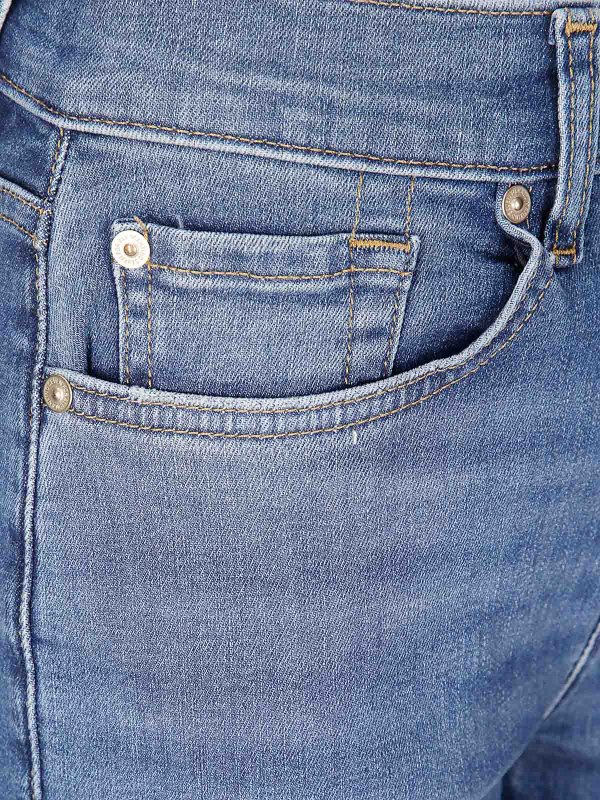 The Best Shops 7 FOR ALL MANKIND: スキニージーンズ - スキニージーンズ - ブルー