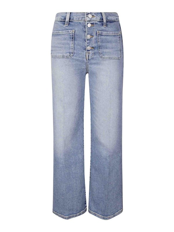 7 FOR ALL MANKIND: jeans bootcut - Jeans a vita alta