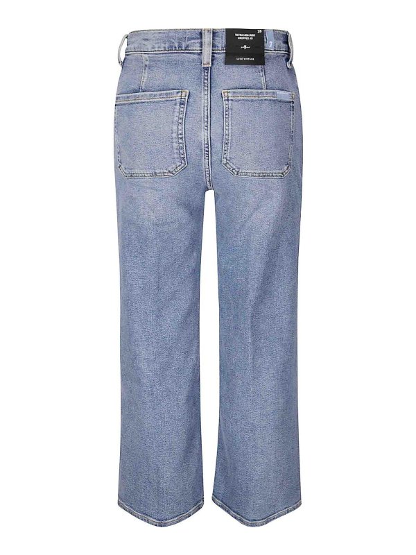7 FOR ALL MANKIND: jeans bootcut online - Jeans a vita alta