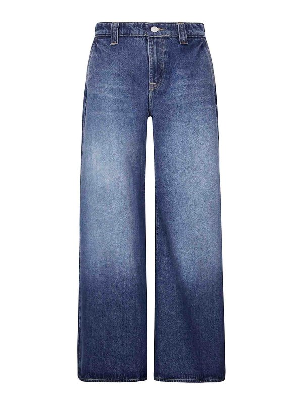 7 FOR ALL MANKIND: ブーツカットジーンズ - ブーツカットジーンズ - ブルー