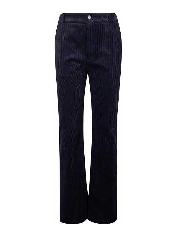 A.P.C.: カジュアルトラウザー - カジュアルパンツ - ブルー