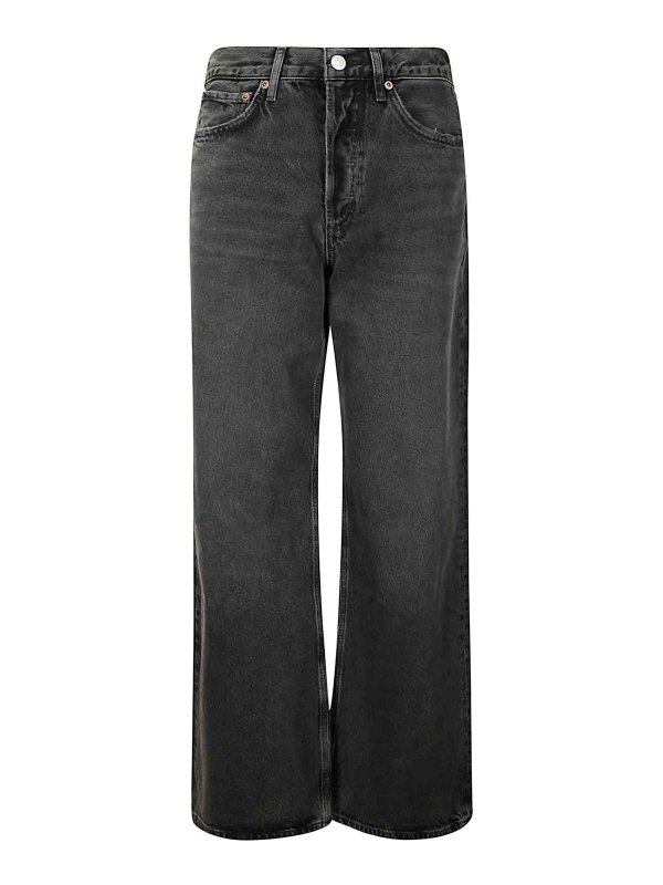 AGOLDE: Jeans évasés - Jean Bootcut - Bleu