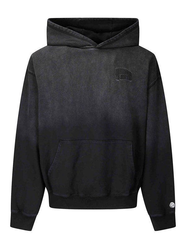 BILLIONAIRE: Sweatshirts & Sweaters - Oversized Arch Logo Popover Hood
