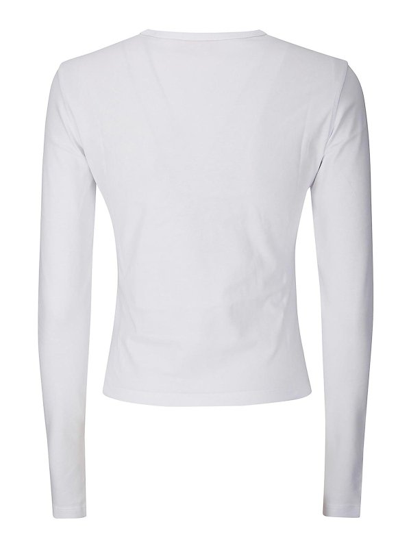 DIESEL: T-shirts online - T-Shirt - Blanc