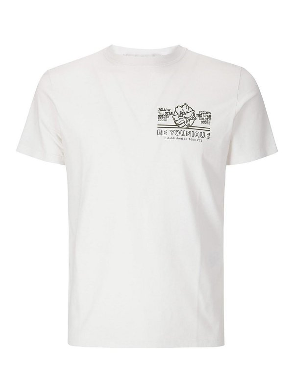 GOLDEN GOOSE: T-shirts - T-Shirt - Noir