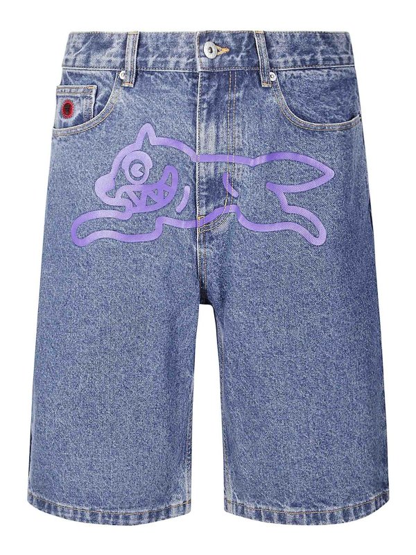 ICECREAM: Hosen Shorts - Shorts - Blau