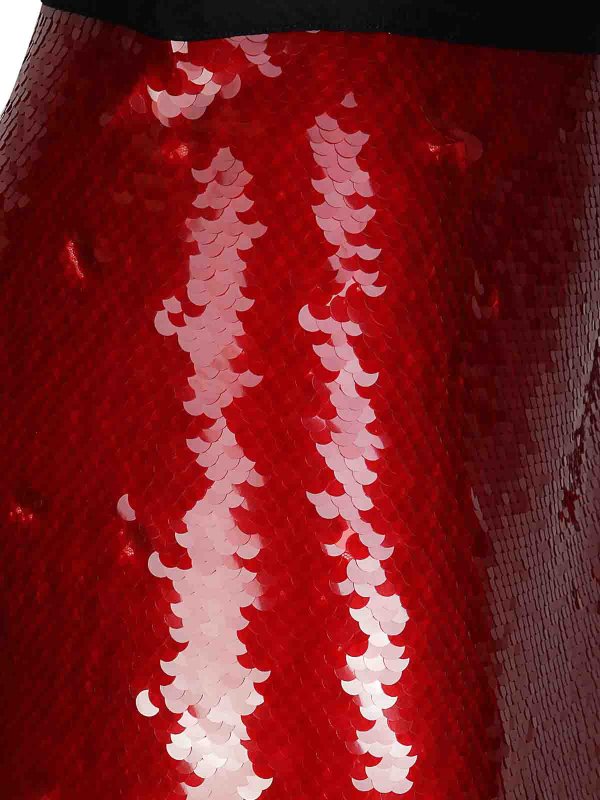 The Best Shops MARIA CALDERARA: Knee length skirts & Midi - Sequin skirt