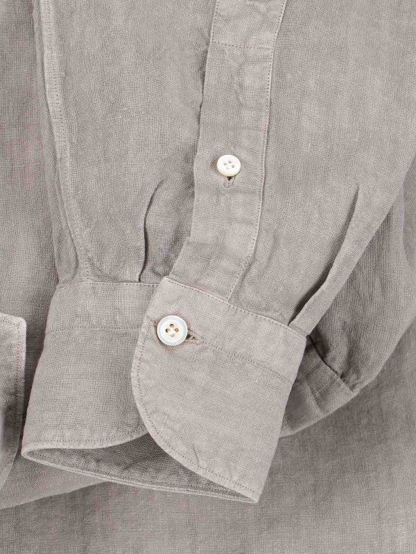 FINAMORE 1925 buy online Sports shirt in linen