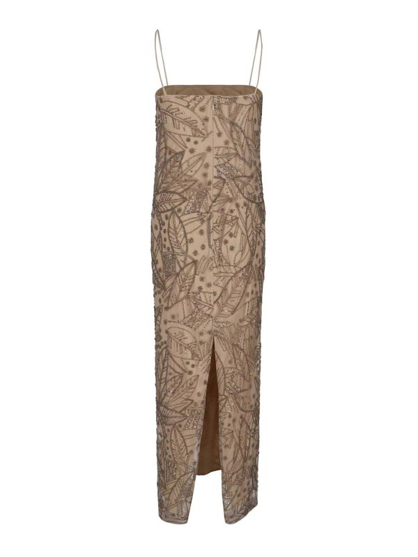 LAUREN RALPH LAUREN: knee length dresses online - Network dress with beads