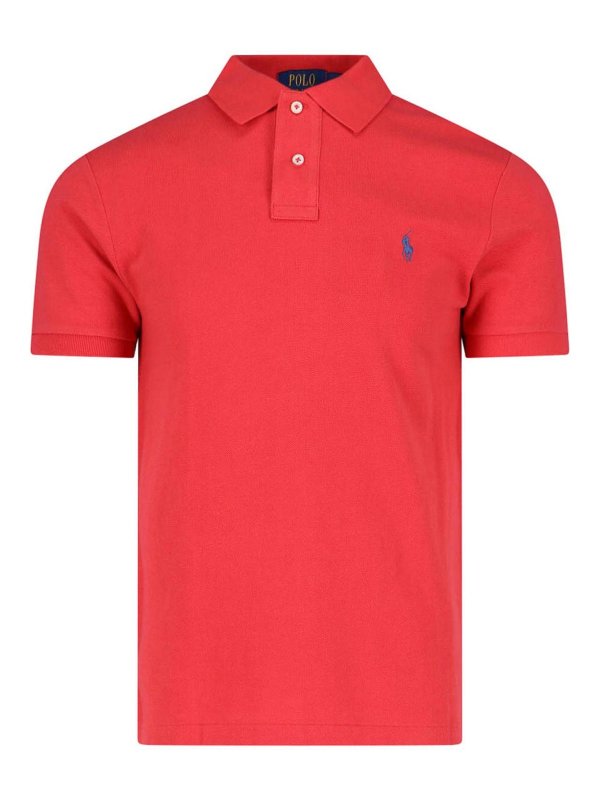 POLO RALPH LAUREN: Poloshirts - Poloshirt - Rot