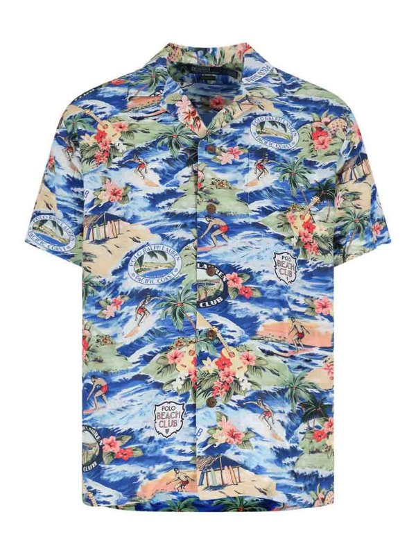 POLO RALPH LAUREN: Camisas - Camisa - Azul