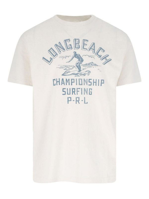 POLO RALPH LAUREN: T-shirts - T-Shirt - Weiß