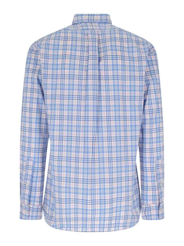 POLO RALPH LAUREN: camicie online - Camicia A Quadri Logo