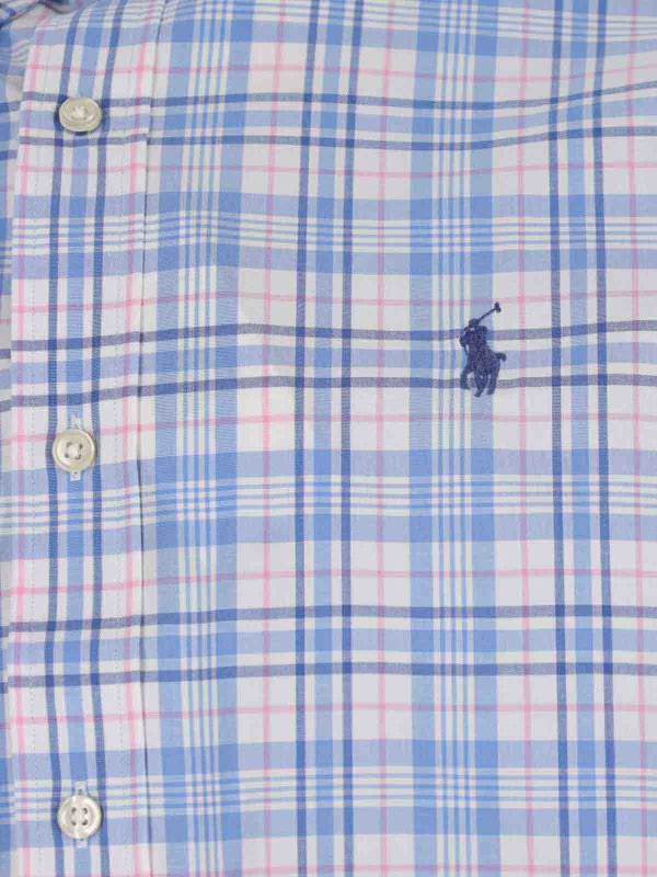 The Best Shops POLO RALPH LAUREN: camicie - Camicia A Quadri Logo