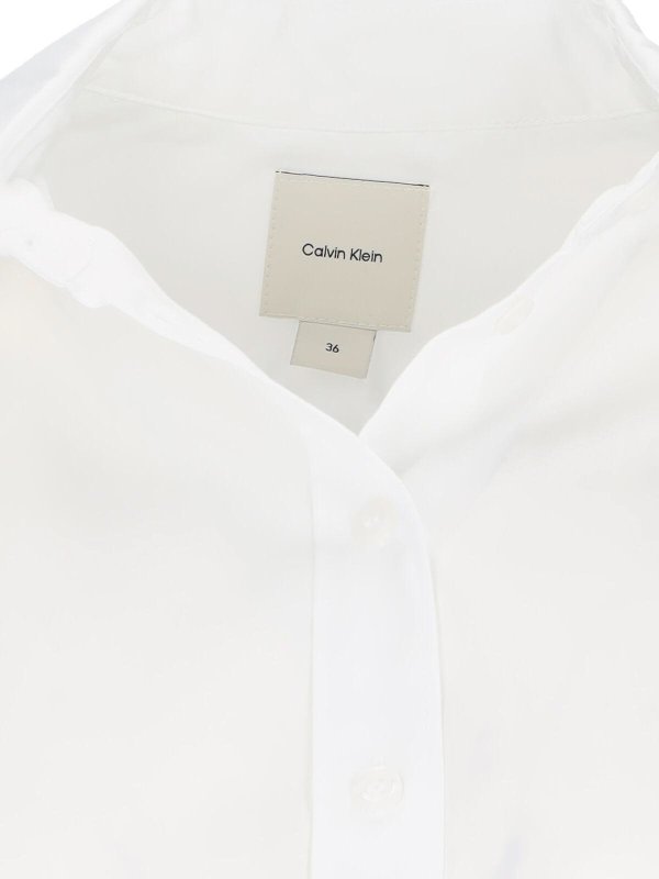 The Best Shops CALVIN KLEIN: camicie - Camicia Crop