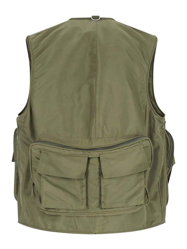 The Best Shops HED MAYNER: waistcoats & gilets - Gilet Zip Reversibile