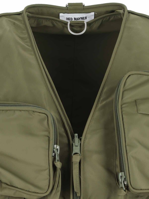 HED MAYNER buy online Gilet Zip Reversibile