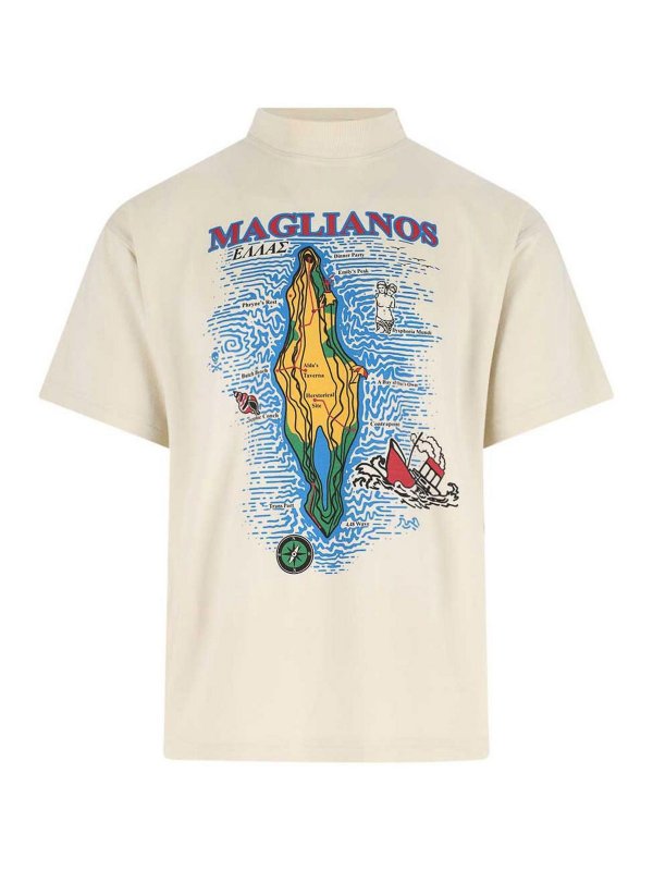 MAGLIANO: T-shirts - T-Shirt - Blanc