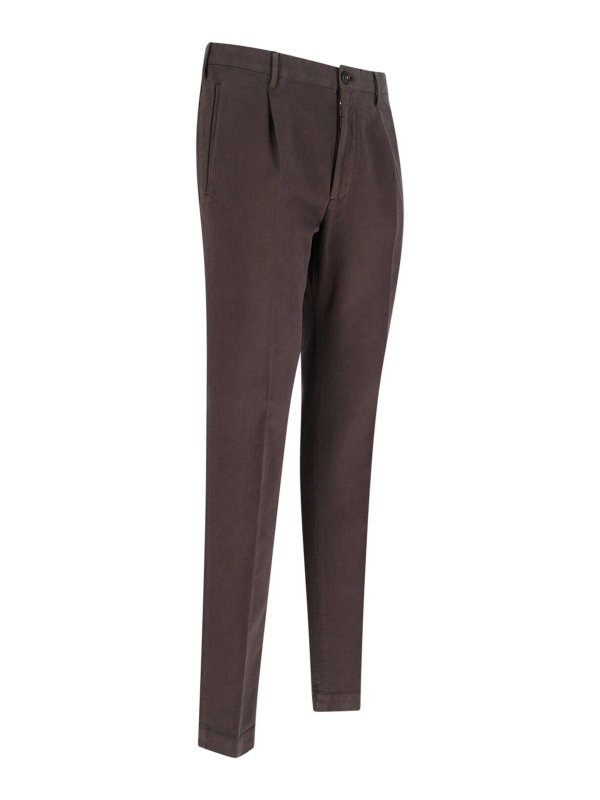 The Best Shops INCOTEX: Casual Hosen - Casual Hose - Braun