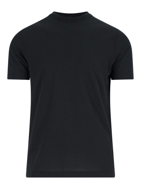 ZANONE: Tシャツ - Tシャツ - 黒