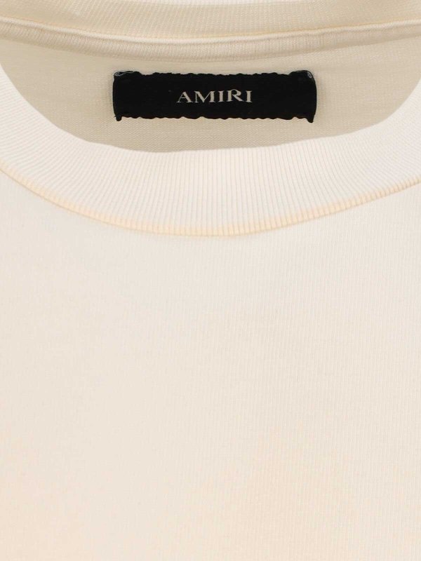T-Shirt - Weiß shop online: AMIRI