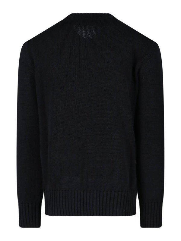 AMIRI: U-Boot-Ausschnitt online - U-Boot-Pullover - Schwarz