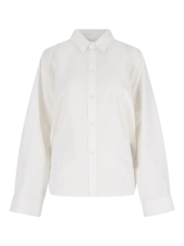 BALENCIAGA: Hemden - Hemd - Weiß