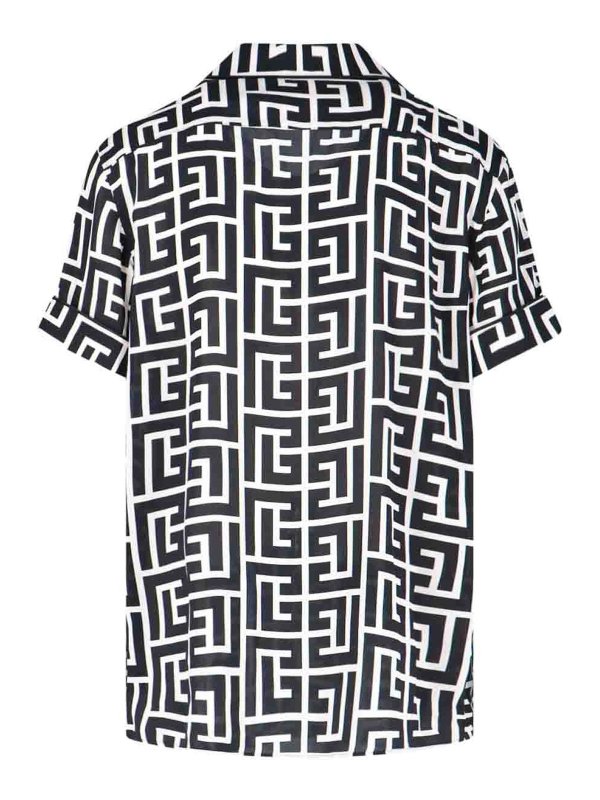 Balmain: Camisas online - Camisa - Negro