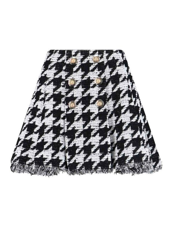 Balmain: Miniröcke - Minirock - Schwarz